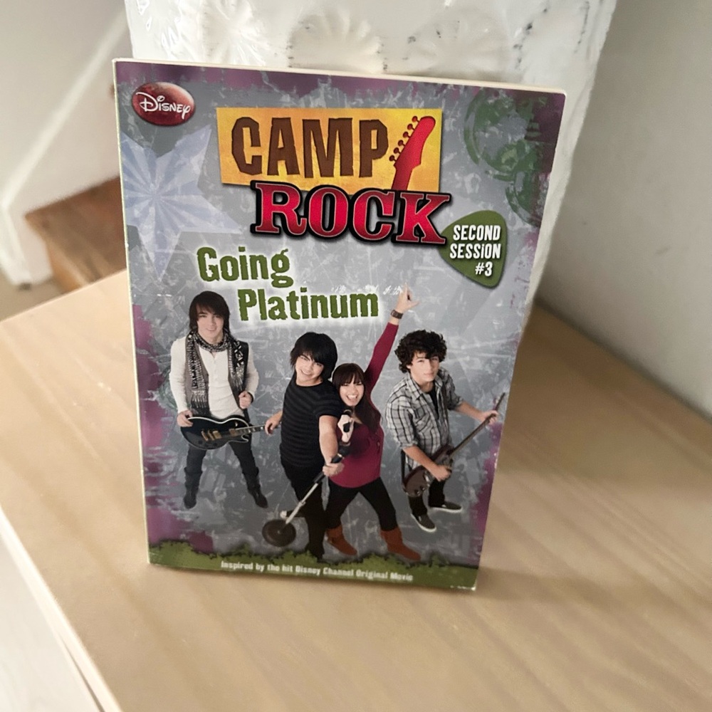 Camp Rock: Second Session #3 Going Platinum Paperback Book Disney